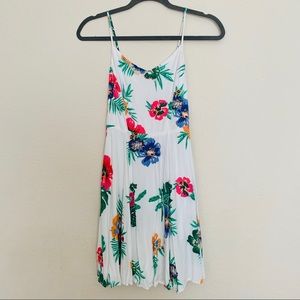 Spaghetti Strap Tropical Print Dress•Old Navy